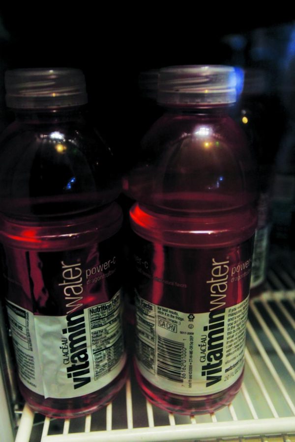 Vitaminwater sugar content not as healthy as it might appear