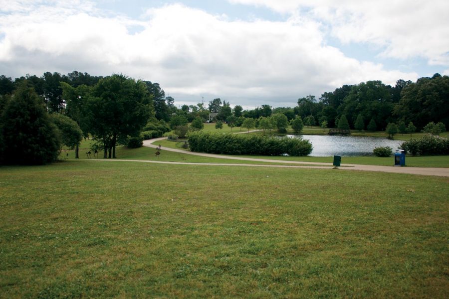 Diebert Park is located right off of Cox Creek Parkway and features over two miles of walkways.
