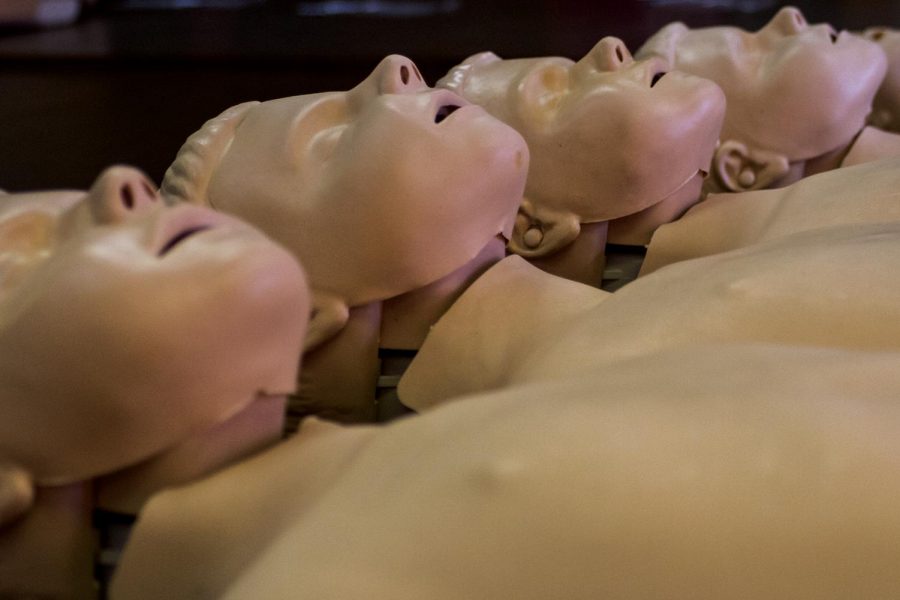 CPR mannequins are used in first aid training classes to teach people how to properly perform CPR.

