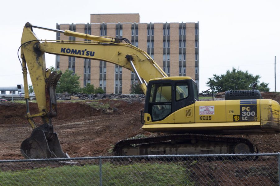 Construction of two new residence halls begin late July. The two buildings are located on the north portion of campus between Pine and MattieLou streets.