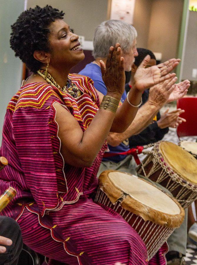 The Women’s Center hosts African drum circle on campus