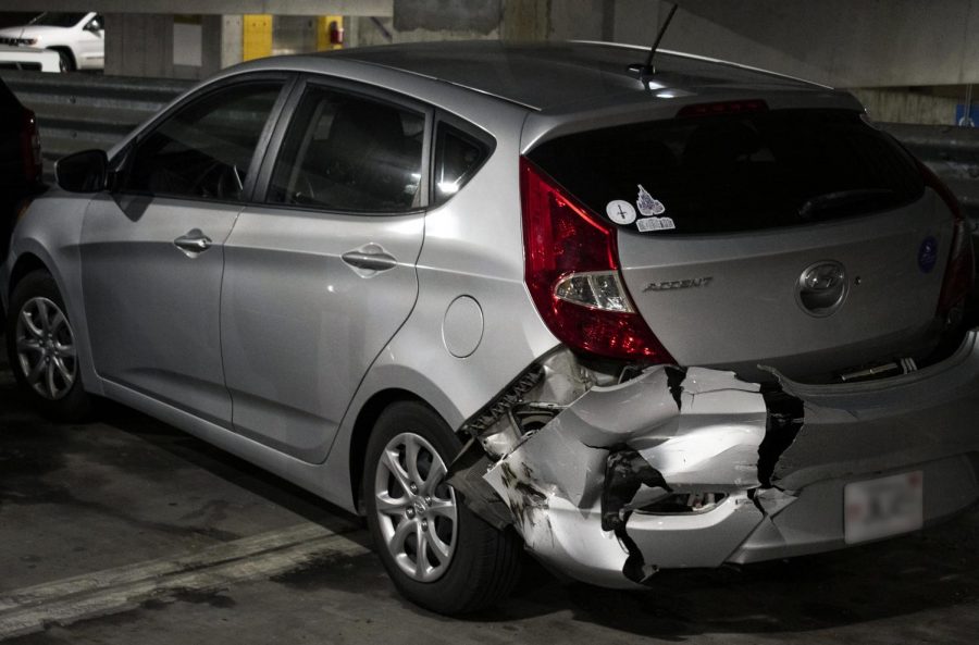 A total of four vehicles were damaged in the parking garage on the night of Sept. 17. UNA P.D. were called in by a group of students and were met with  the damage. No students were harmed and the driver was referred to Student Conduct. 