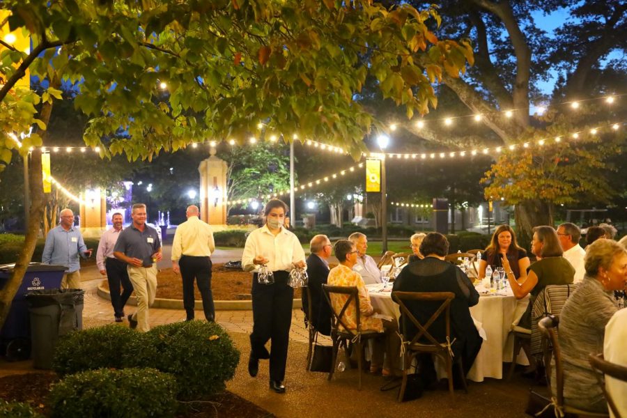 “Lions Under the Lights” is an event that was hosted by UNA’s culinary students in honor of the late Jeff Eubanks. Columnist Lauren Odum worked behind the scenes.