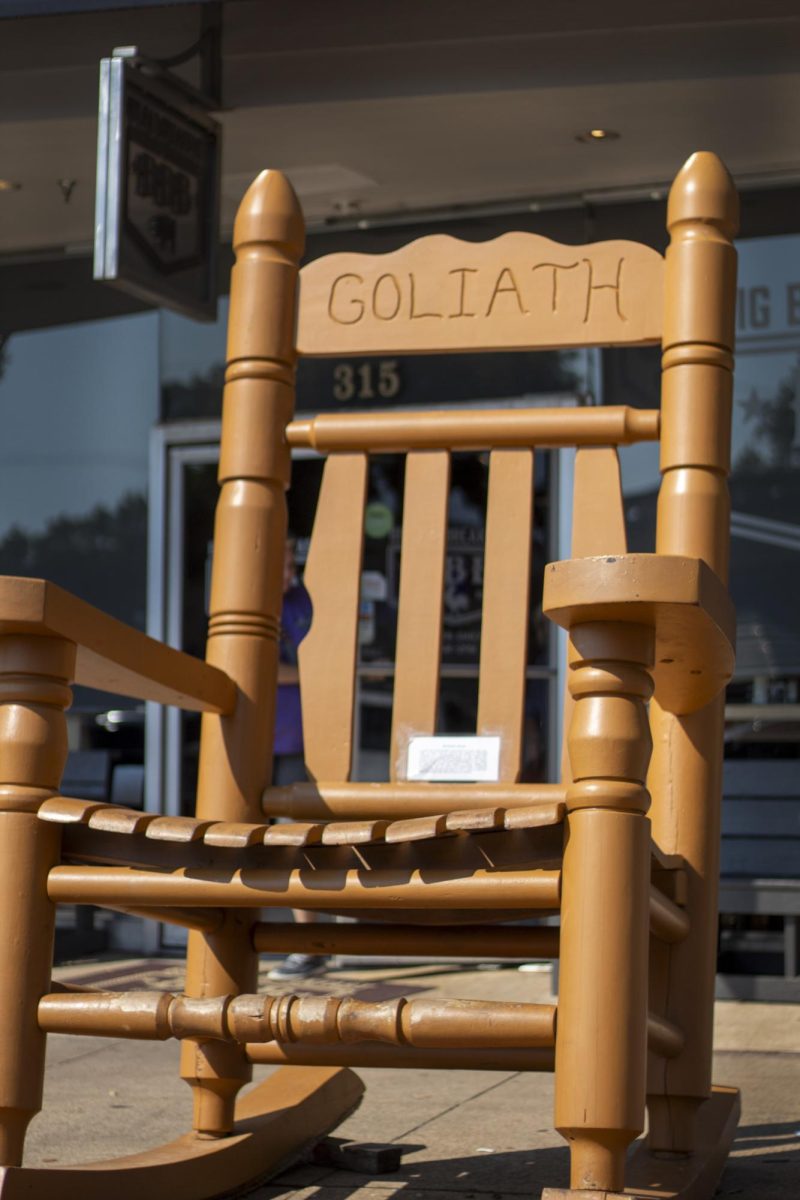 Goliath rocking chair becomes new staple
