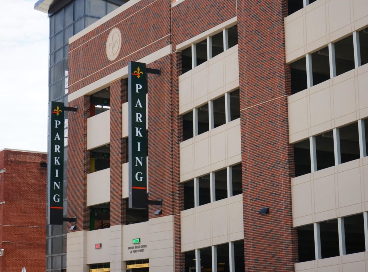 The new Florence parking garage is located in downtown Florence.