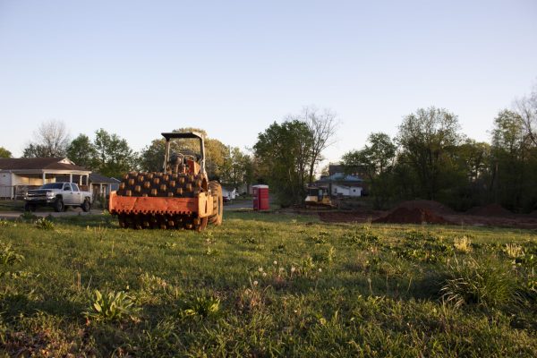 Construction is ongoing at Mohogany St. for the newest fire station of the City of Florence.