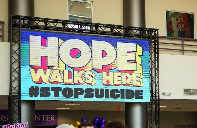 AFSP and Phi Alpha present “Hope Walks Here” on UNA’s own campus